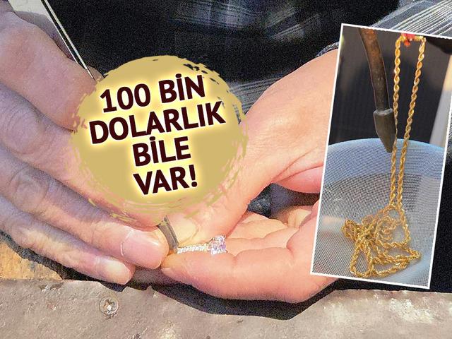 Her g&uuml;n altın, pırlanta, elmas ellerine geliyor: Fiyatını d&uuml;ş&uuml;nm&uuml;yorlar