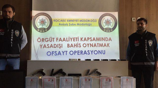 Bahis çetesine 'Ofsayt' operasyonu: 67 gözaltı (2)