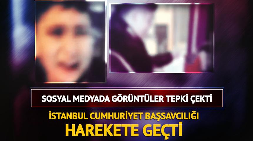 K&uuml;&ccedil;&uuml;c&uuml;k &ccedil;ocuğu d&ouml;v&uuml;p kayda almışlardı: İnfiale yol a&ccedil;an g&ouml;r&uuml;nt&uuml;ler sonrası harekete ge&ccedil;ildi!