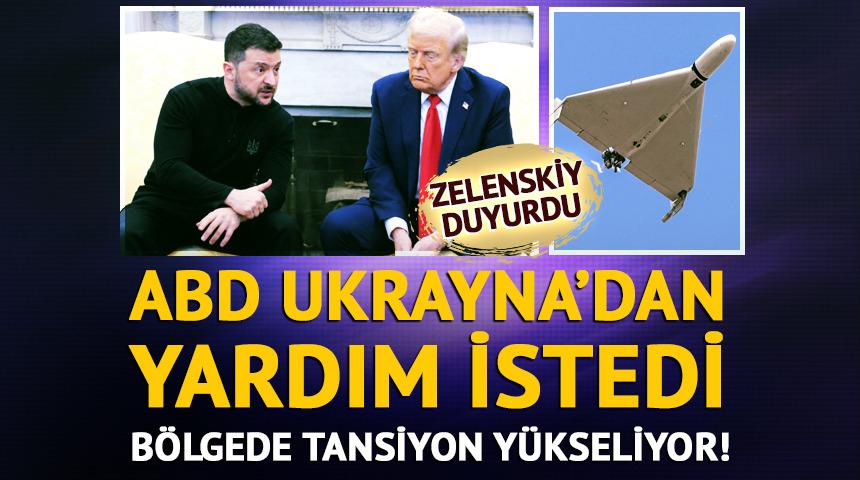 ABD, Ukrayna'dan İran dronlarına karşı yardım istedi