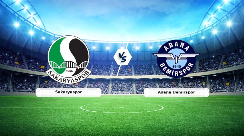 CANLI | Sakaryaspor - Adana Demirspor ma&ccedil; anlatımı! Ma&ccedil; ne zaman? Saat ka&ccedil;ta ve hangi kanalda? - 06 Mart 2026