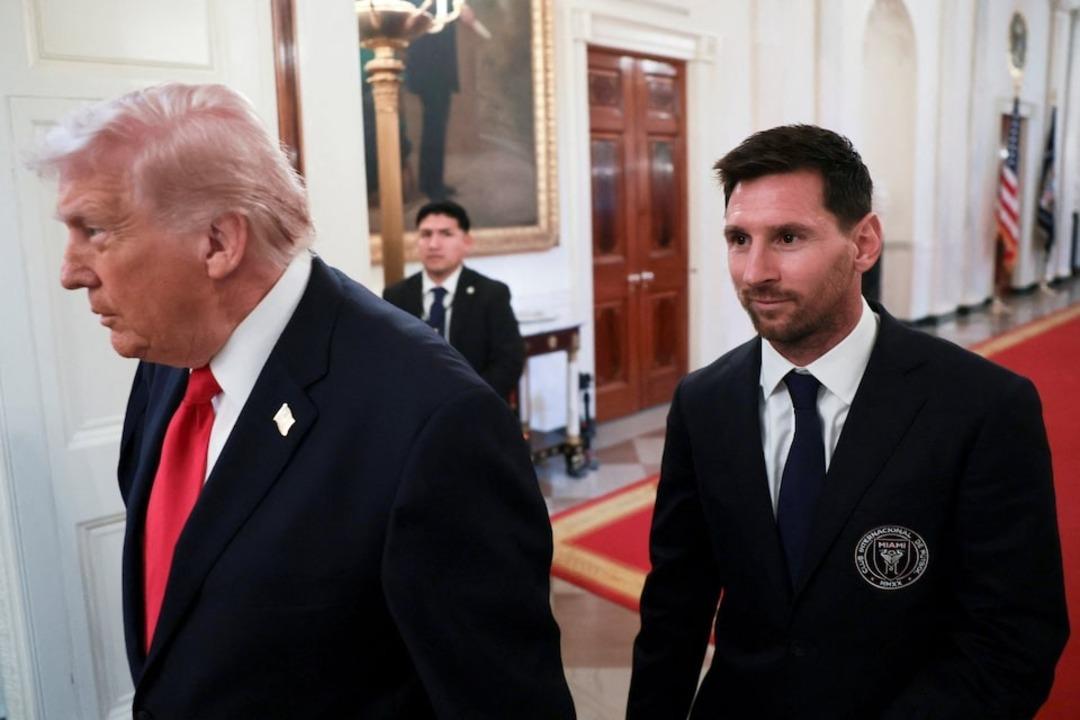 D&uuml;nya Beyaz Saray daki o anları konuşuyor: Trump&rsquo;ın İran s&ouml;zleri, Messi&rsquo;nin tepkisi 1