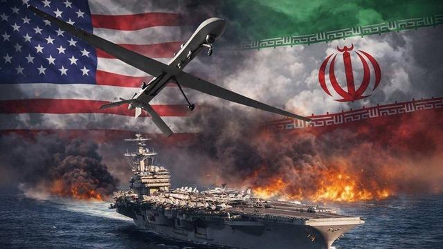 ABD ordusu, İran'a ait bir İHA gemisinin vurulduğunu a&ccedil;ıkladı