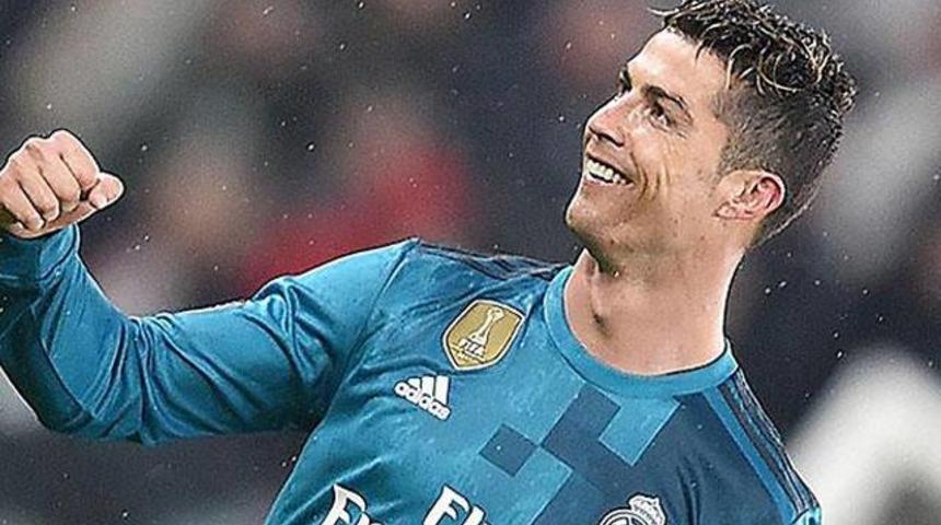 Cristiano Ronaldo rekora doymuyor