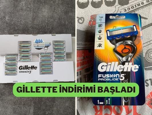 Tahrişsiz tıraşın sırrı Gillette bı&ccedil;aklarında indirim var!