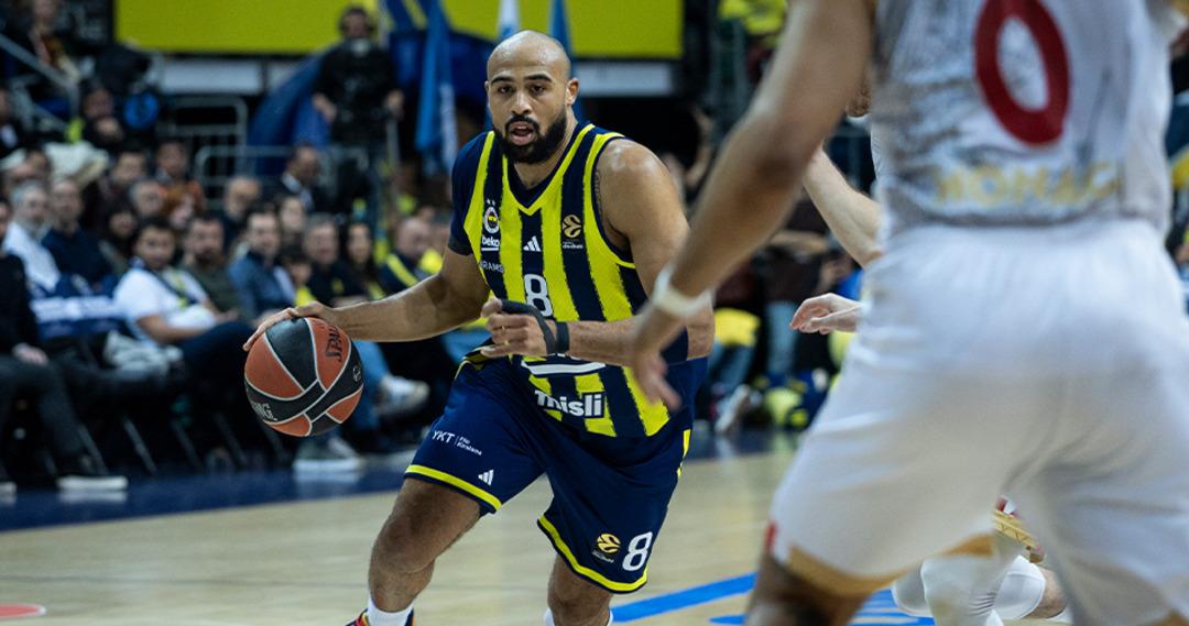 Fenerbah&ccedil;e Beko, EuroLeague de Monaco yu farklı ge&ccedil;ti: Galibiyet serisi 9 ma&ccedil;a &ccedil;ıktı! 2