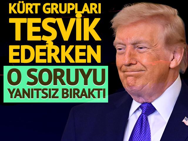 K&uuml;rtleri teşvik ederken soruyu yanıtsız bıraktı