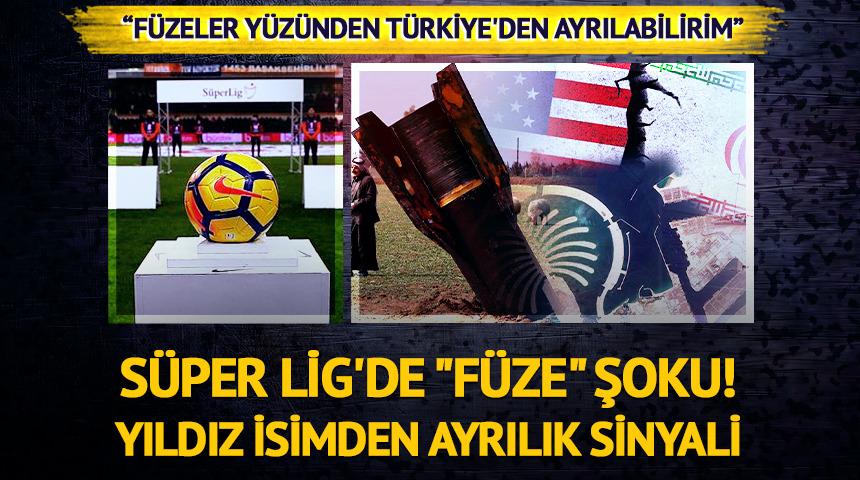 S&uuml;per Lig'de "F&uuml;ze" şoku! Yıldız isimden savaş itirafı