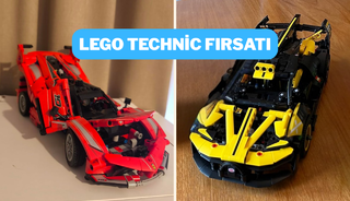 Ferrari&rsquo;den Bugatti&rsquo;ye LEGO Technic serisinde indirim var!