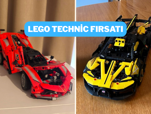 Ferrari&rsquo;den Bugatti&rsquo;ye LEGO Technic serisinde indirim var!