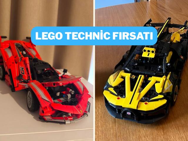 Ferrari&rsquo;den Bugatti&rsquo;ye LEGO Technic serisinde indirim var!