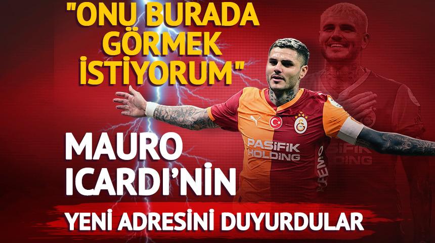 Icardi'nin transferi i&ccedil;in olay ifadeler! "Onu burada g&ouml;rmek istiyorum"