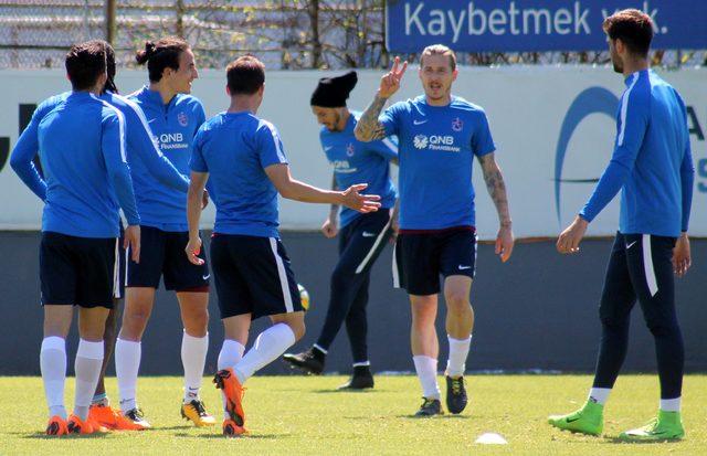 Trabzonspor, Kayserispor maçı hazırlıklarını sürdürdü