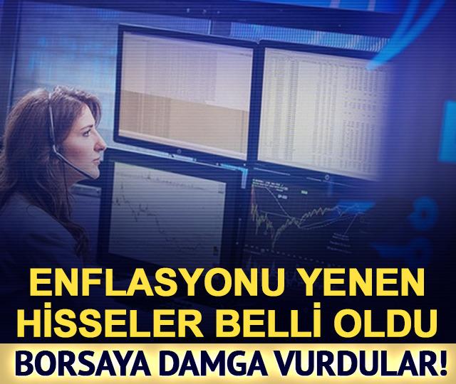 BIST 100'de enflasyonu yenen hisseler belli oldu