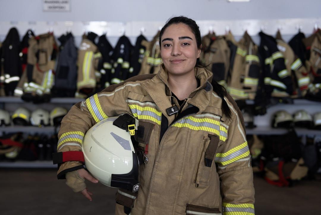 10 kadın g&ouml;rev başında: Erkek mesleği deniyordu, şimdi gurur duyuyorlar  4