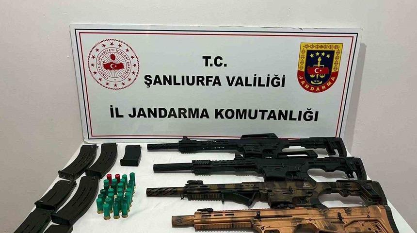 Şanlıurfa&rsquo;da silah ka&ccedil;ak&ccedil;ılığı operasyonu: 3 g&ouml;zaltı