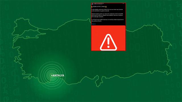 Antalya'da peş peşe depremler! Uyarı yapıldı: 'Daha büyük bir deprem olabilir'