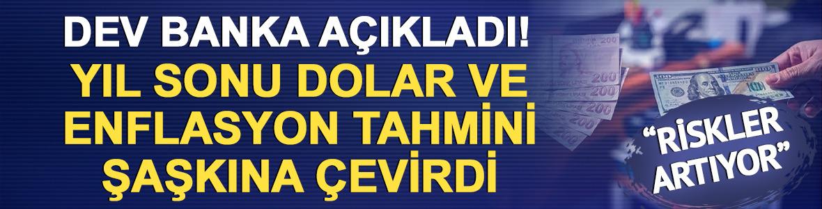 ING'den dikkat &ccedil;eken dolar ve enflasyon tahmini! 