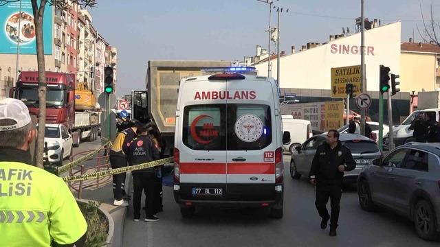 Yalova&rsquo;da kamyonun ezdiği yaşlı adam hayatını kaybetti 2