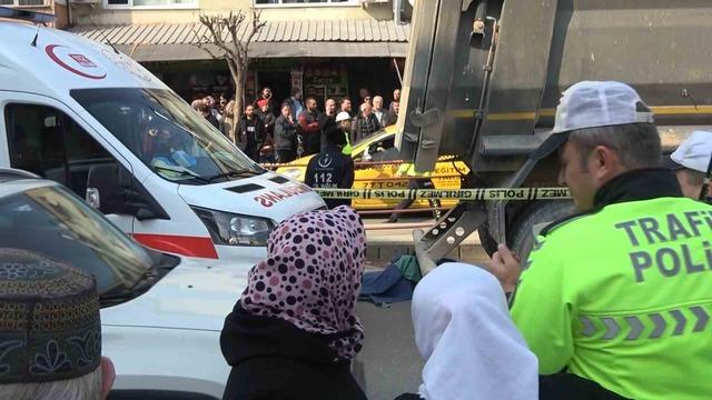 Yalova&rsquo;da kamyonun ezdiği yaşlı adam hayatını kaybetti 1