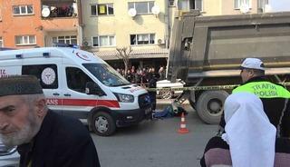 Yalova&rsquo;da kamyonun ezdiği yaşlı adam hayatını kaybetti