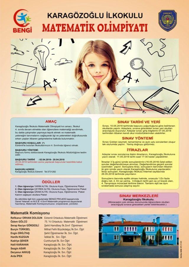 Karag&ouml;zoğlu İlkokulu &lsquo;Matematik Olimpiyatları&rsquo; d&uuml;zenledi 1