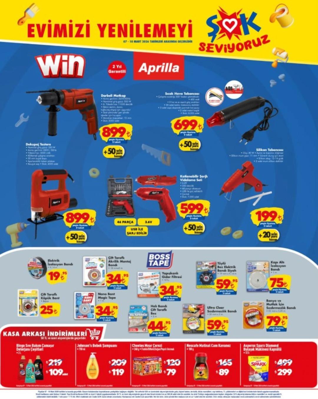 ŞOK a Vans ayakkabı modelleri geliyor! 7 Mart 2026 ŞOK aktüel katalog yayınlandı! 1