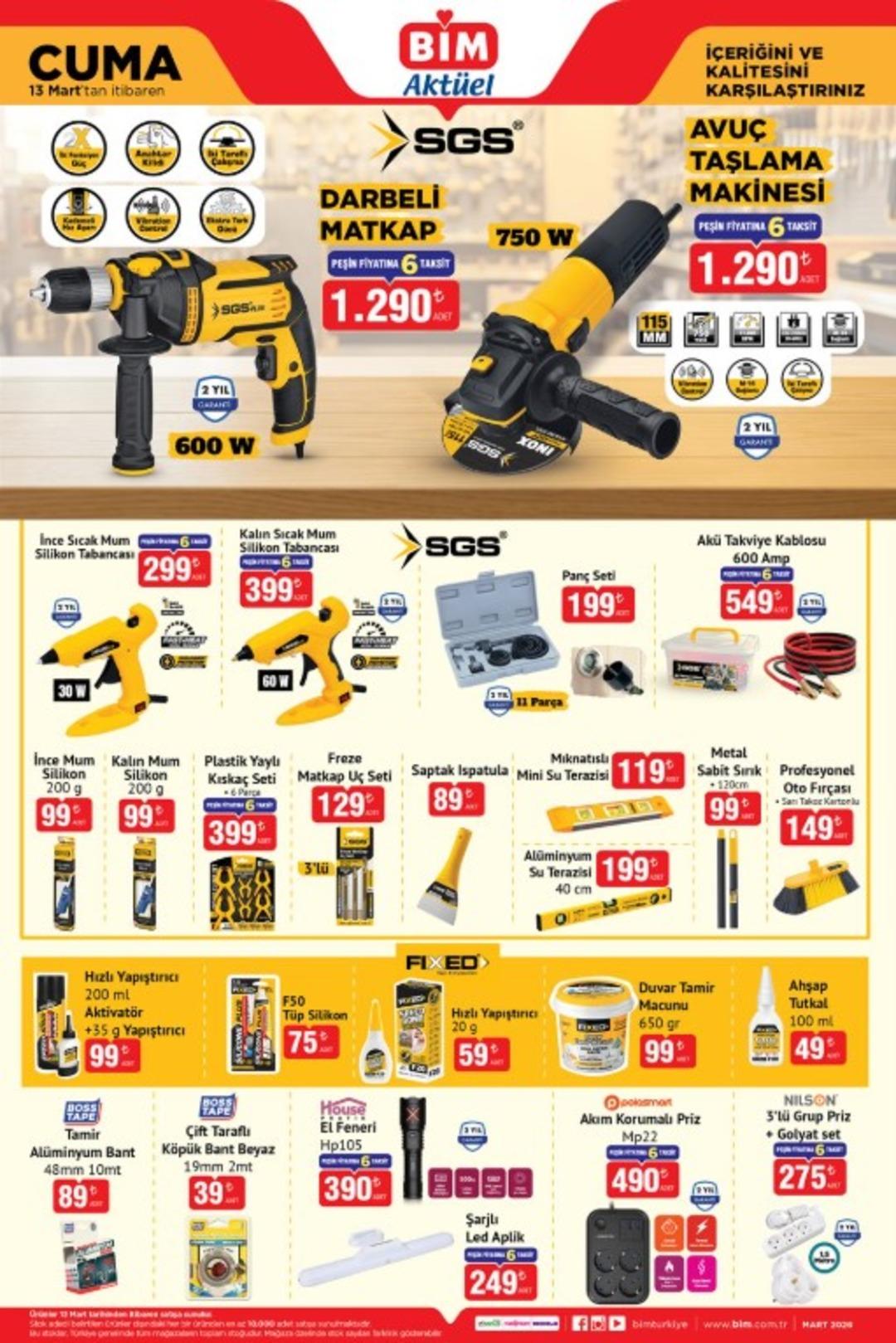 BİM e Samsung cep telefonu geliyor! 13 Mart 2026 BİM katalog yayınlandı! 1