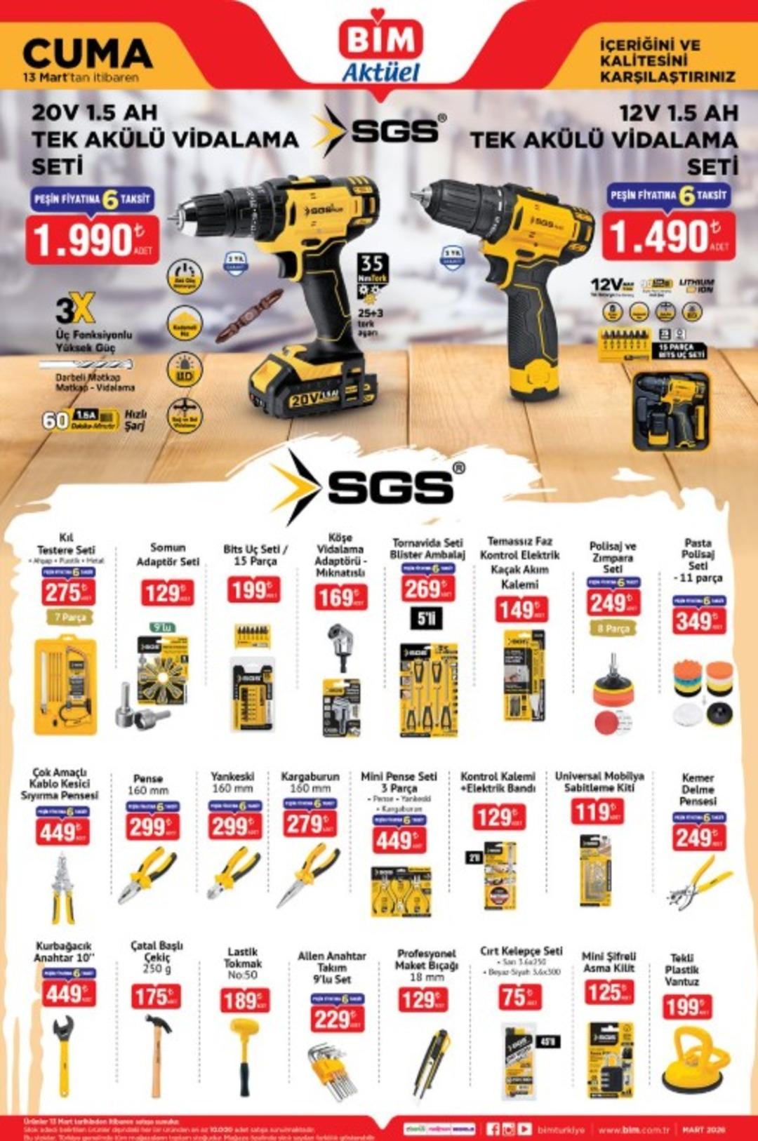 BİM e Samsung cep telefonu geliyor! 13 Mart 2026 BİM katalog yayınlandı! 2