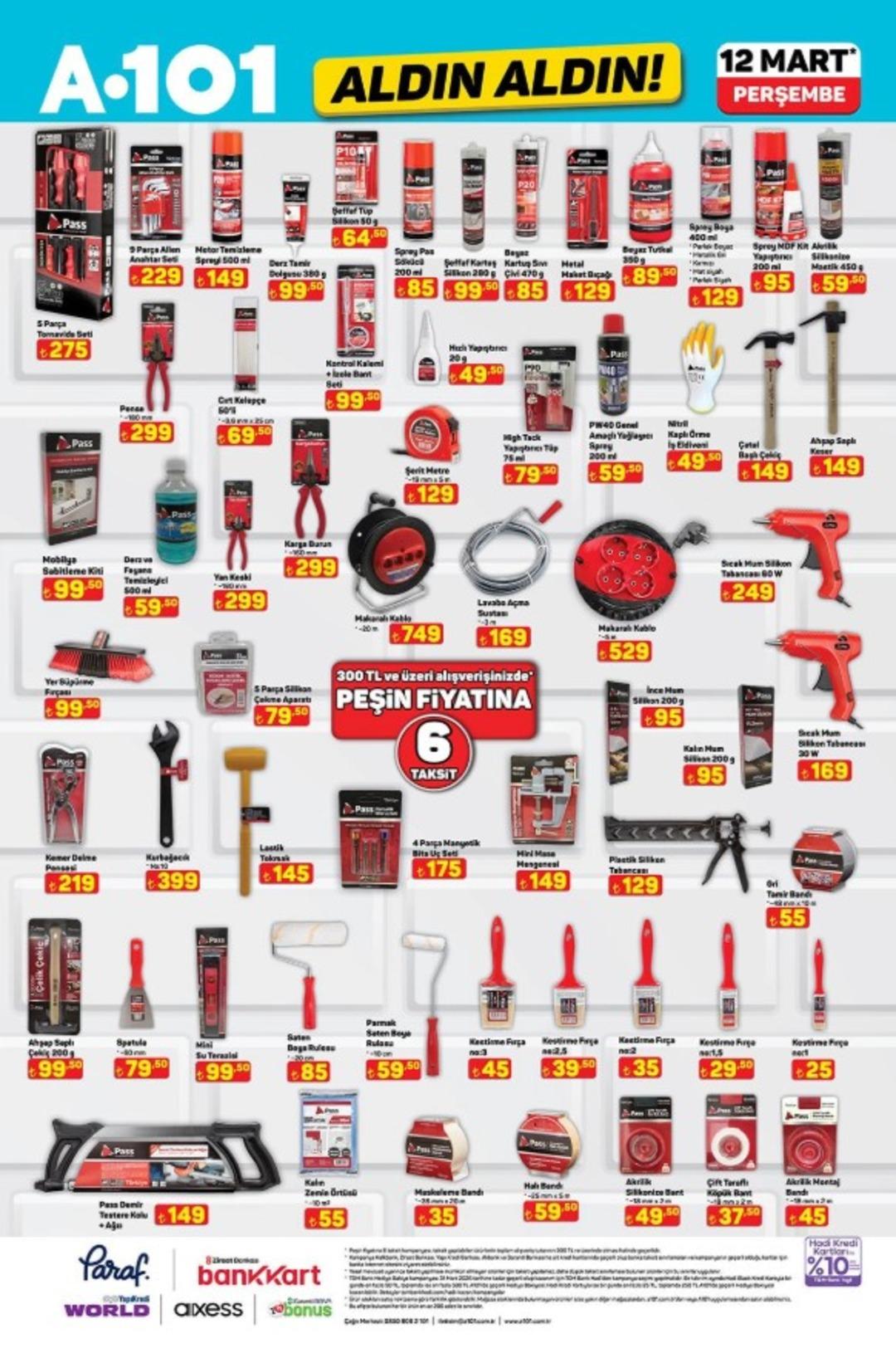 A101 e termosifon geliyor! 12 Mart 2026 A101 katalog yayınlandı! 8