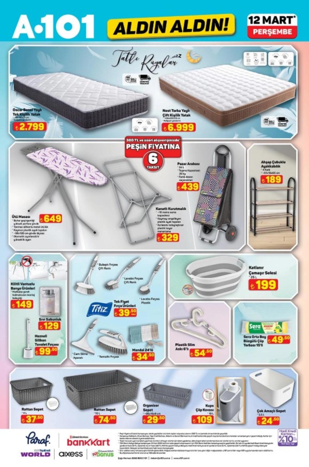 A101 e termosifon geliyor! 12 Mart 2026 A101 katalog yayınlandı! 13