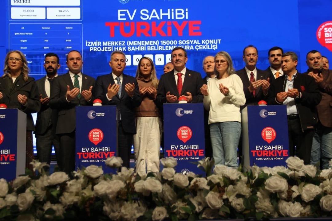 İzmir de 21 bin konutun kurası &ccedil;ekildi 1