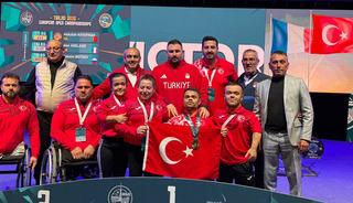 Milli para halterci Abdullah Kayapınar, Avrupa şampiyonu oldu