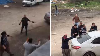 Sakarya'da hareketli dakikalar: Firariyi vermemek için polise direndiler