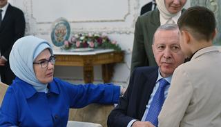 Cumhurbaşkanı Erdoğan, devlet himayesindeki &ccedil;ocuklarla iftarda bir araya geldi