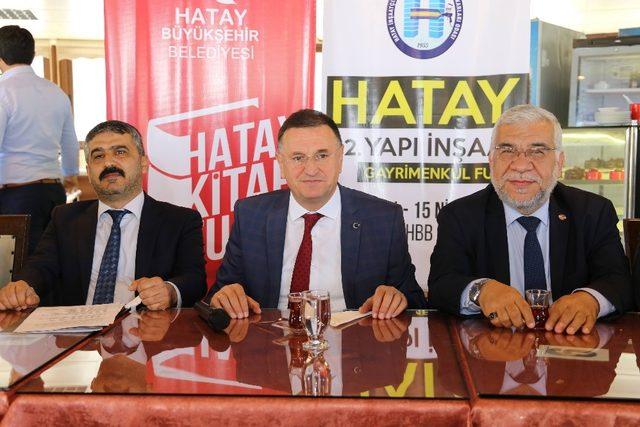 Hatay Yapı, İnşaat Gayrimenkul Fuarı ve Kitap Fuarı’na doğru