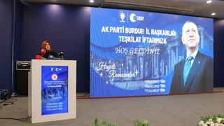 AK Parti Grup Başkanvekili Zengin, Burdur'da iftar programında konuştu