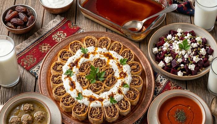 17. g&uuml;n iftar men&uuml;s&uuml; hazır: 5 dakika &ccedil;orbası ve kaşık tatlısı