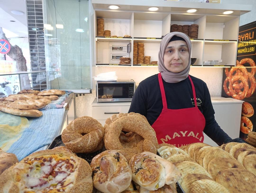 Yaptığı mesleği g&ouml;renler  Abla bu iş erkek işi  diyor 3