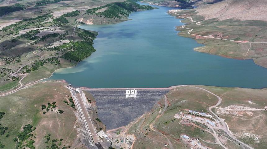 Erzurum&rsquo;da 429 milyon metrek&uuml;p su depolama hacmine ulaşıldı