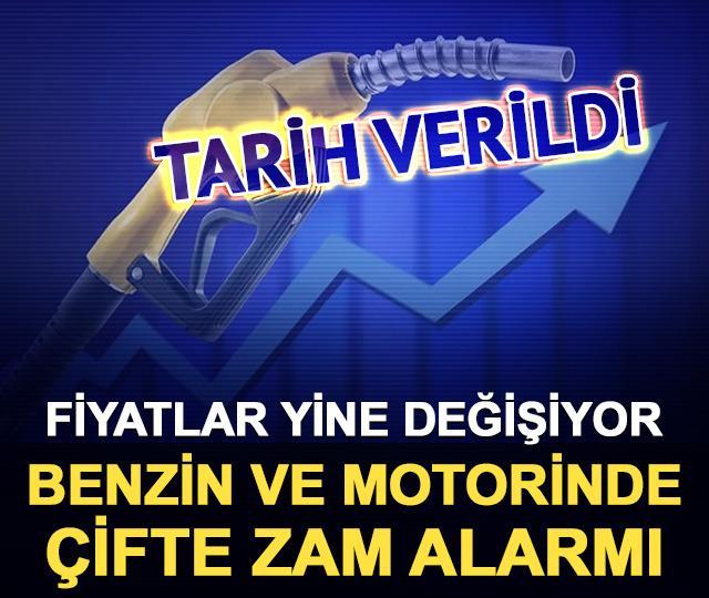 Benzin ve motorinde &ccedil;ifte zam alarmı! Tarih verildi: Akaryakıt fiyatları yine değişiyor