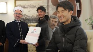 Bisikletli Japon gezgin Gaziantep'te camiye sığındı: Müslüman oldu