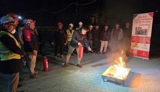 Akşehir&rsquo;de MAK projesi kapsamında afet bilinci eğitimleri s&uuml;r&uuml;yor