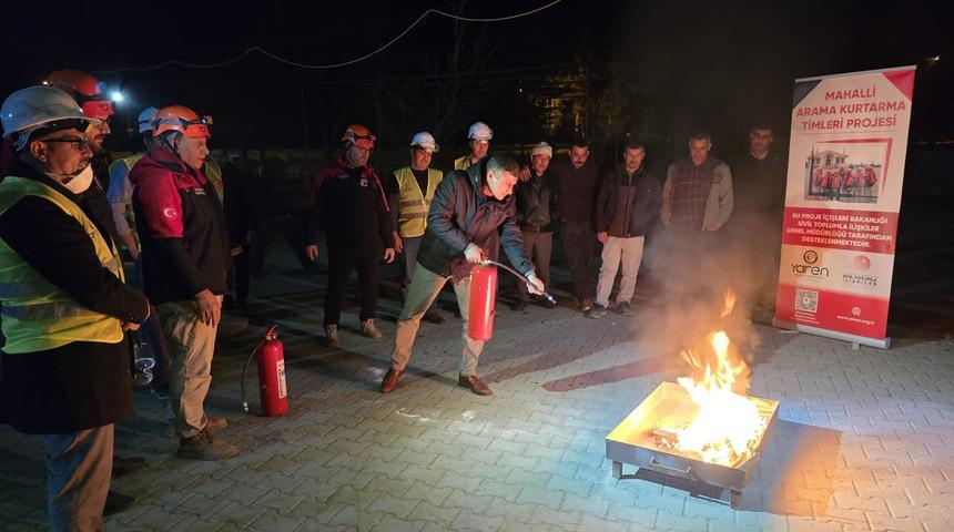 Akşehir&rsquo;de MAK projesi kapsamında afet bilinci eğitimleri s&uuml;r&uuml;yor