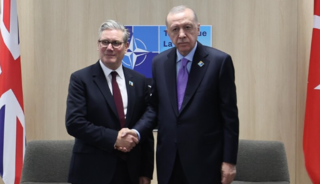 Cumhurbaşkanı Erdoğan, Starmer ile g&ouml;r&uuml;şt&uuml;