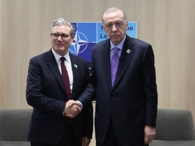 Cumhurbaşkanı Erdoğan, Starmer ile g&ouml;r&uuml;şt&uuml;