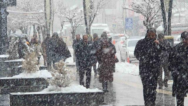 Van&rsquo;da kar yağışı ve sis etkili oluyor 1