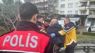 Parkta tartıştığı kişiyi darbetti, tacizle suçladı