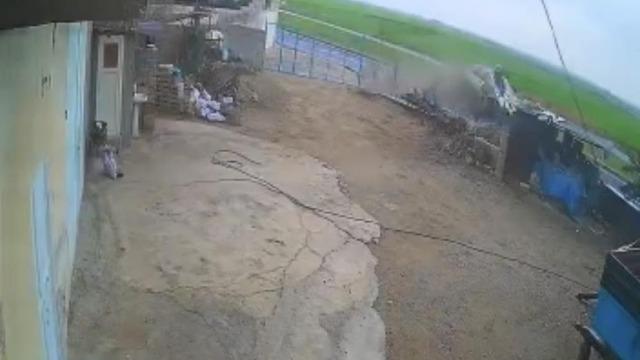 Mardin’de 3 kişinin yaralandığı kazanın güvenlik kamerası görüntüleri ortaya çıktı