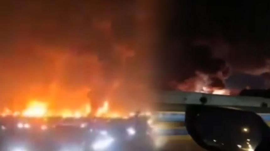 SON DAKİKA | Savaşın 8. g&uuml;n&uuml;nde son durum! Beklenen saldırı başladı mı? Tahran'da peş peşe patlamalar